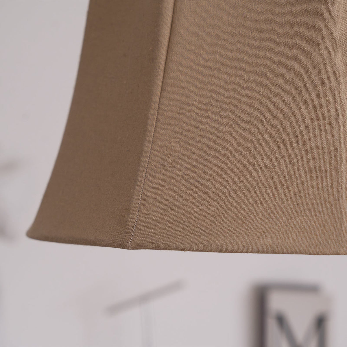 Cozy Warm Glow Fabric Bell Shade Pendant Light