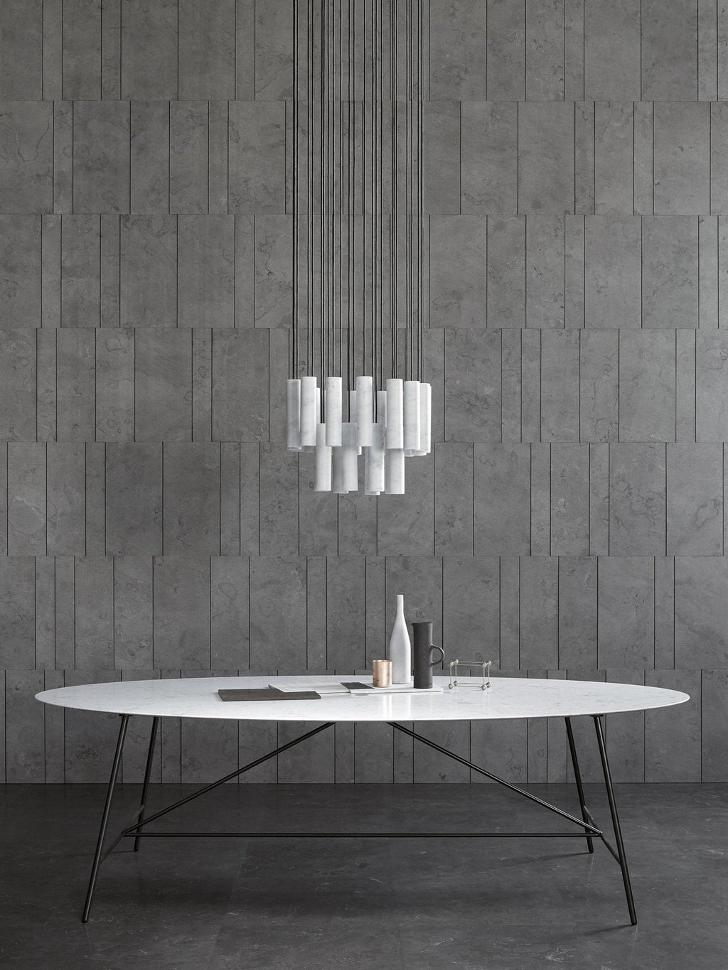 Staircase Lighting Alabaster Cluster Pendant Light