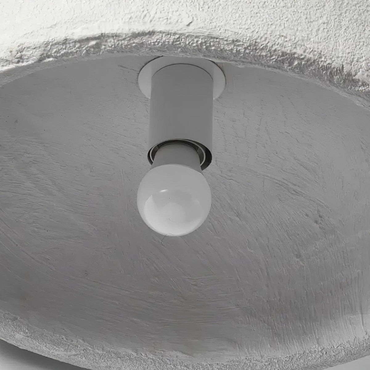 Dome Gray Cloud Pendant Light for Ambient Glow