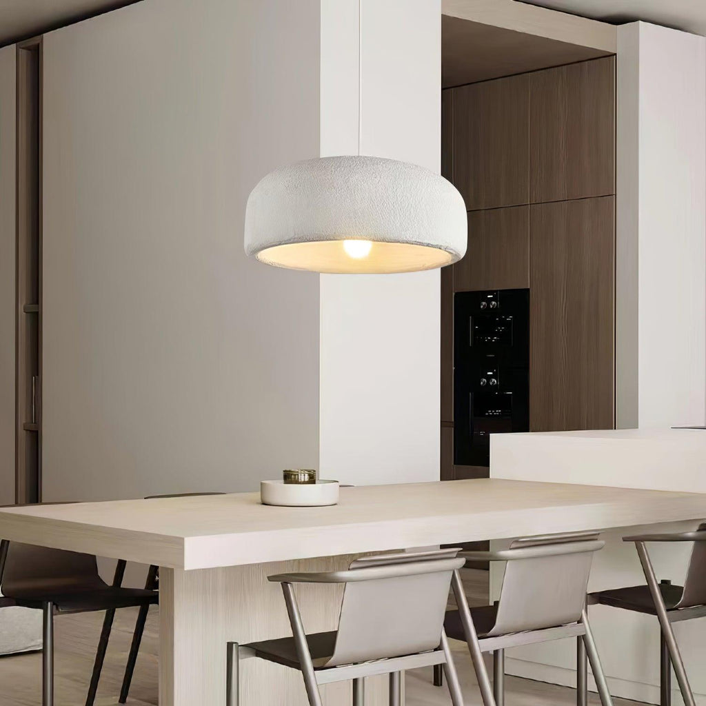 Dome Gray Cloud Pendant Light for Ambient Glow