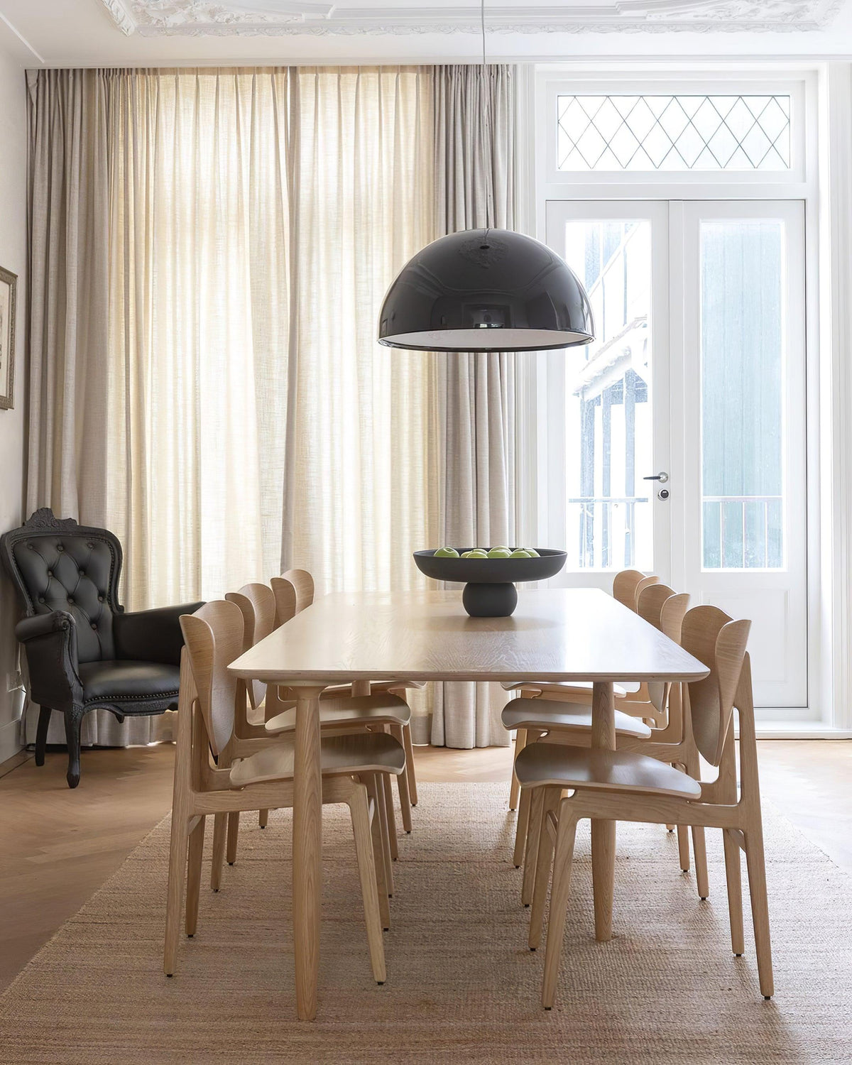 Lamp With Embossed Plaster Interior Elegant Pendant