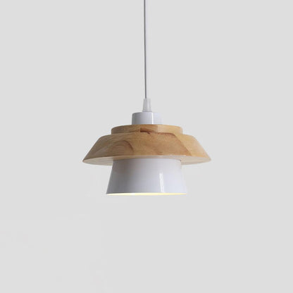 Pendant Light Wood And Metal Ambient Multi Color