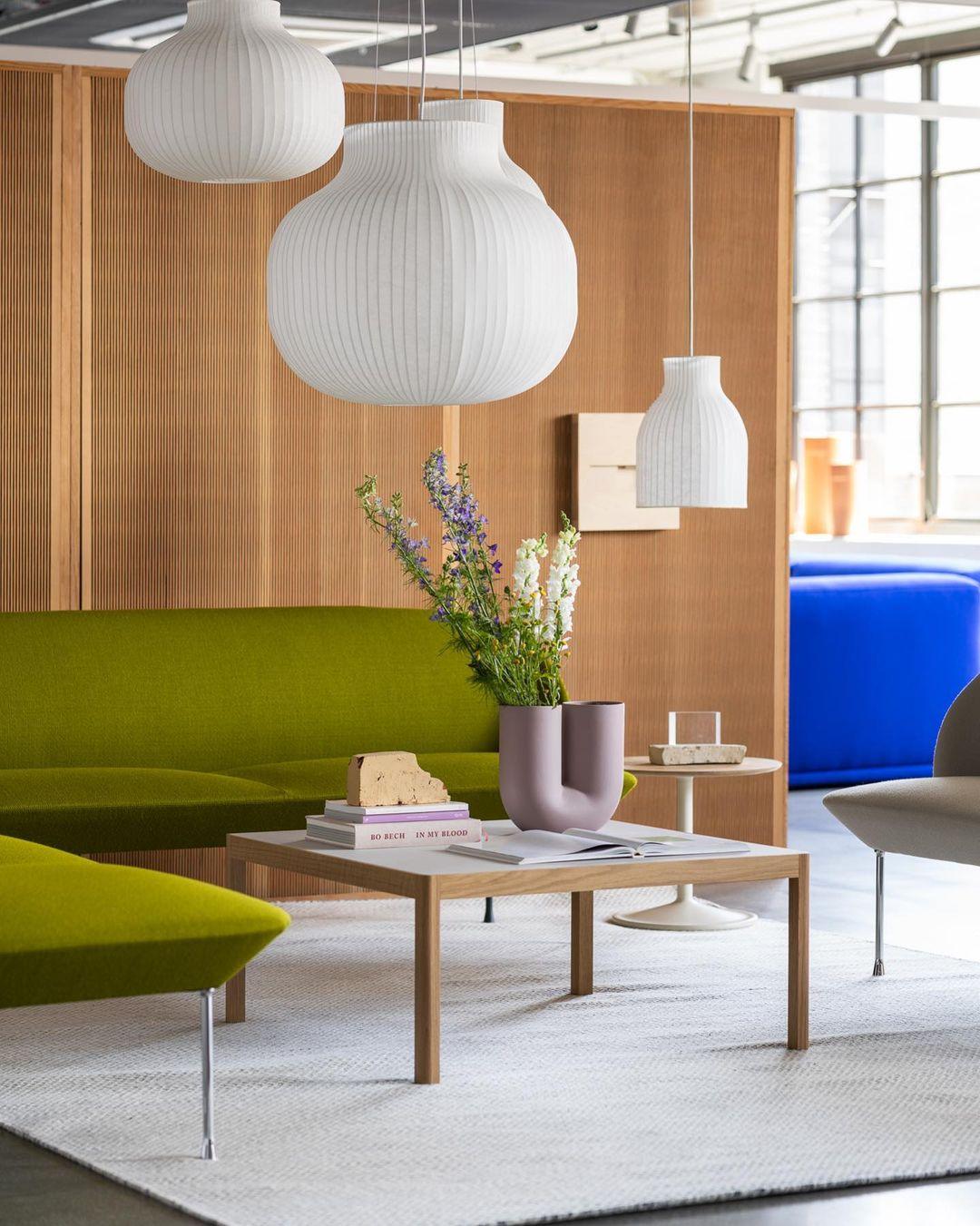 Minimalist Pleated Shade Silk Bell Pendant Light