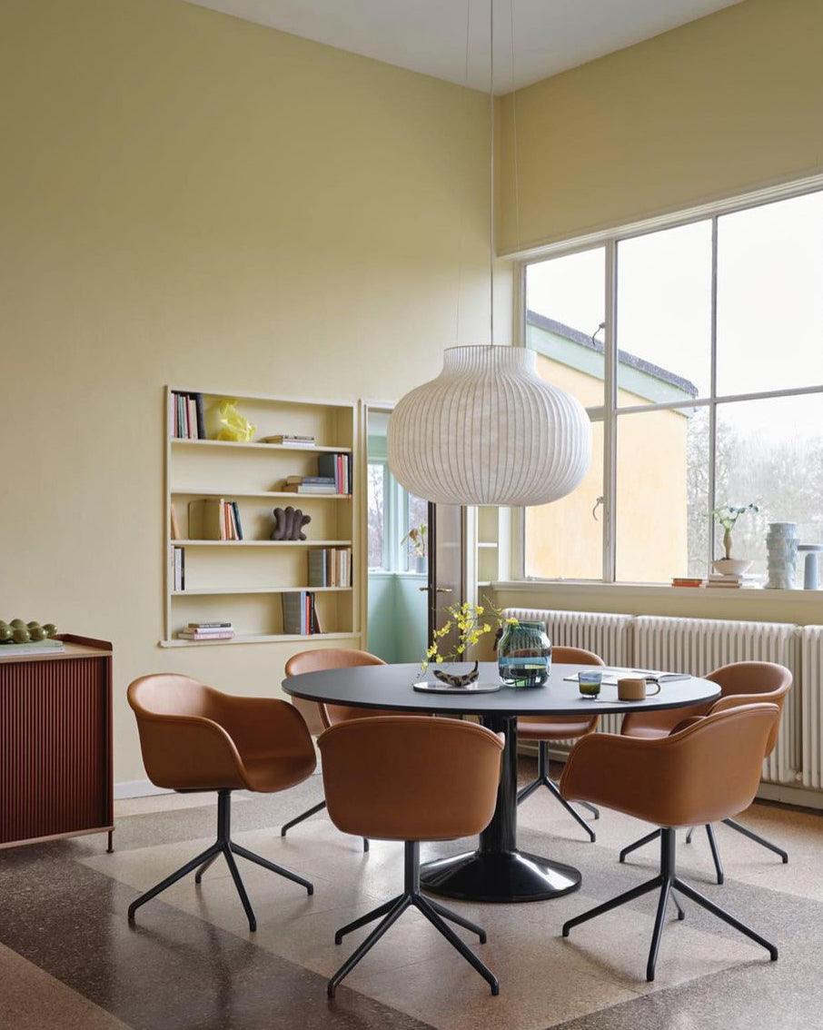 Minimalist Pleated Shade Silk Bell Pendant Light