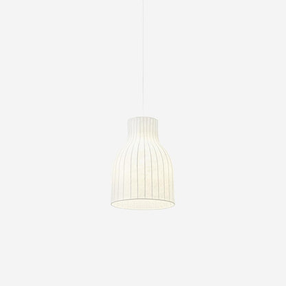 Minimalist Pleated Shade Silk Bell Pendant Light