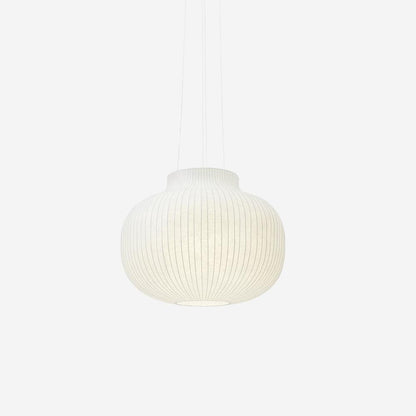 Minimalist Pleated Shade Silk Bell Pendant Light