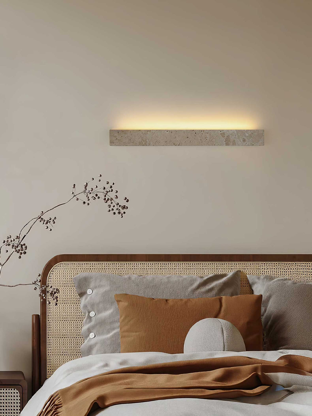 Warm Ambience Travertine Pendant Light