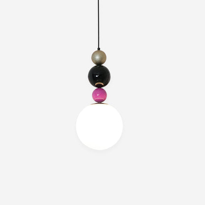 Soft Ambient Glow Glass Ball Pendant Light