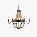 Matte Black Metal Durable Industrial LED Pendant Light