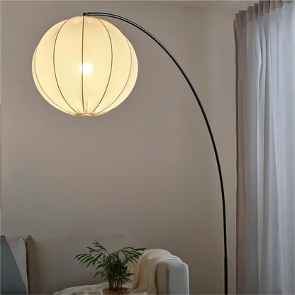 Elegant Ambient Lighting Delivered by White Sphere Pendant Light