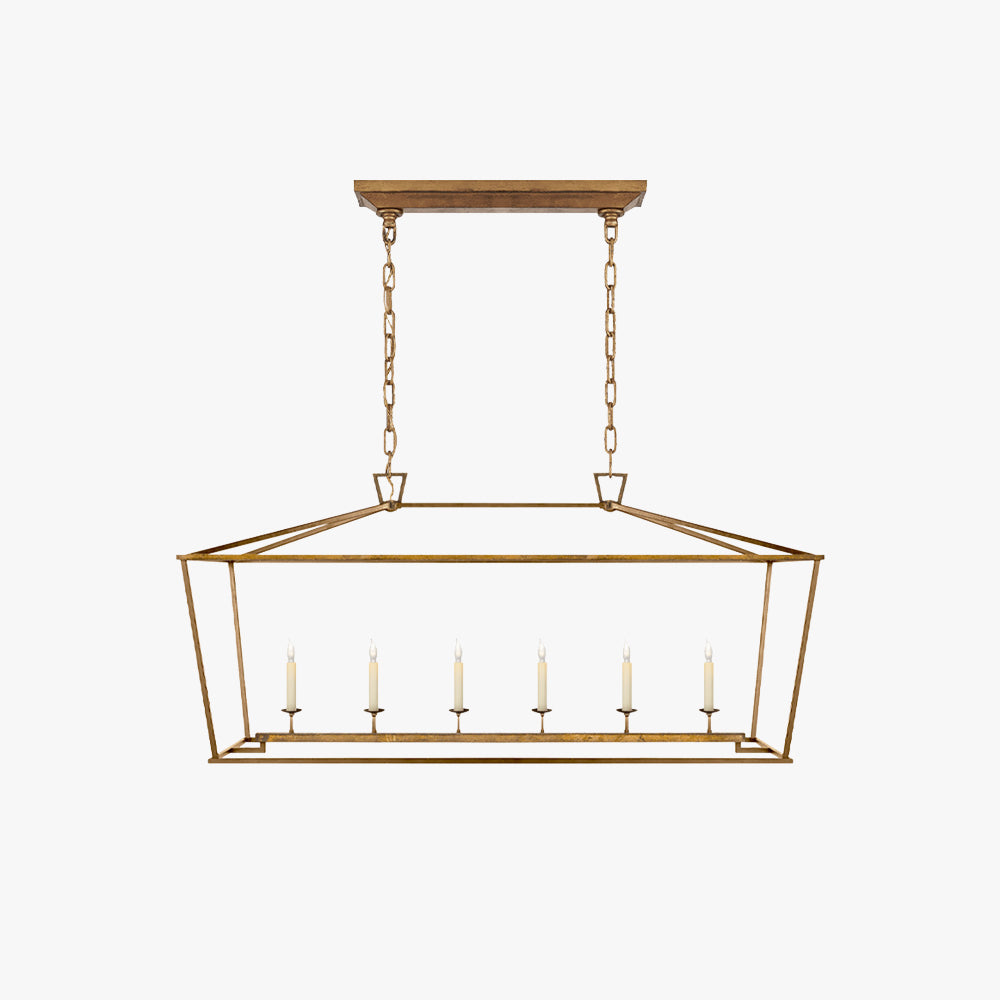 Elegant Ambience Vintage Metal LED Pendant Light