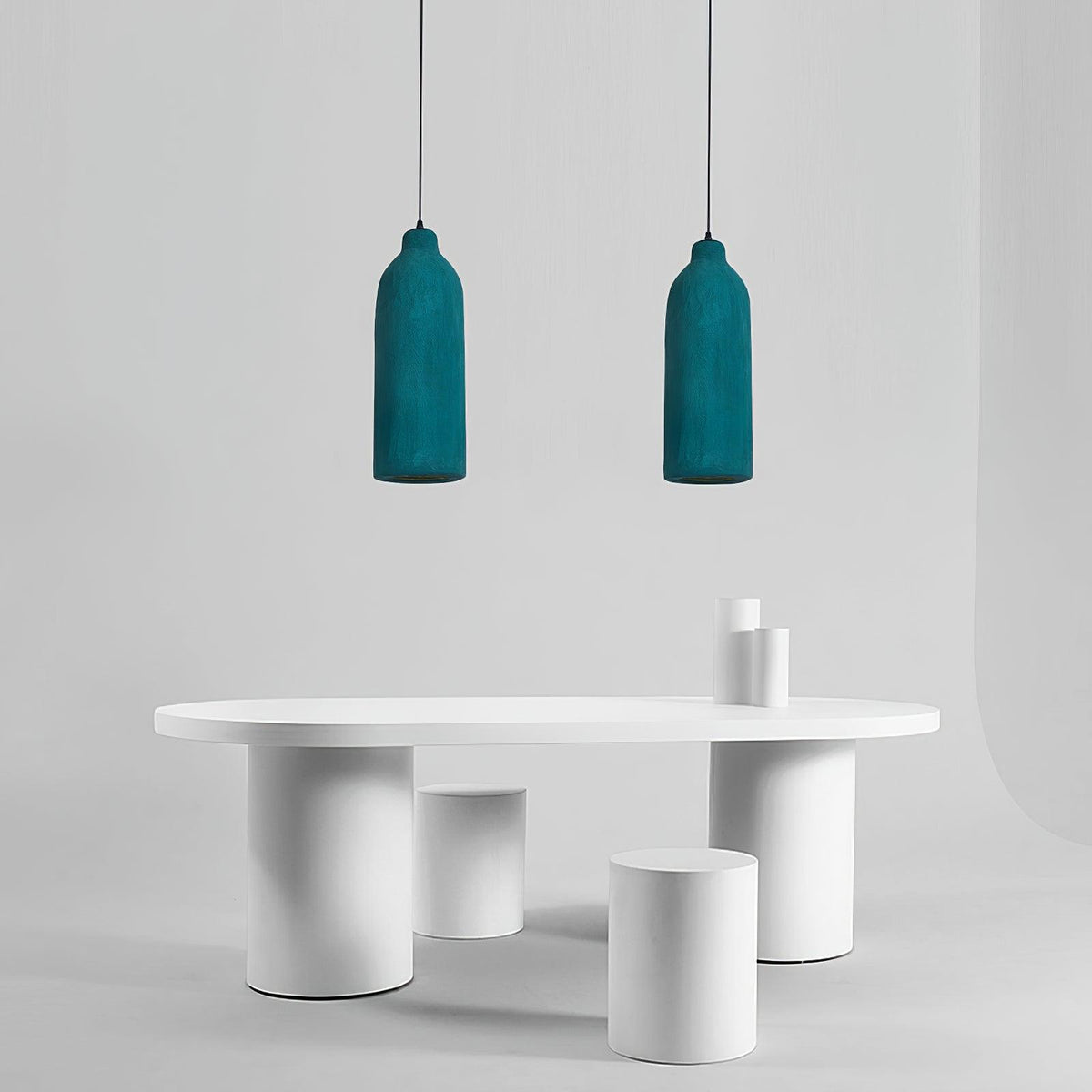 Modern Interiors Minimalist Resin Pendant Light