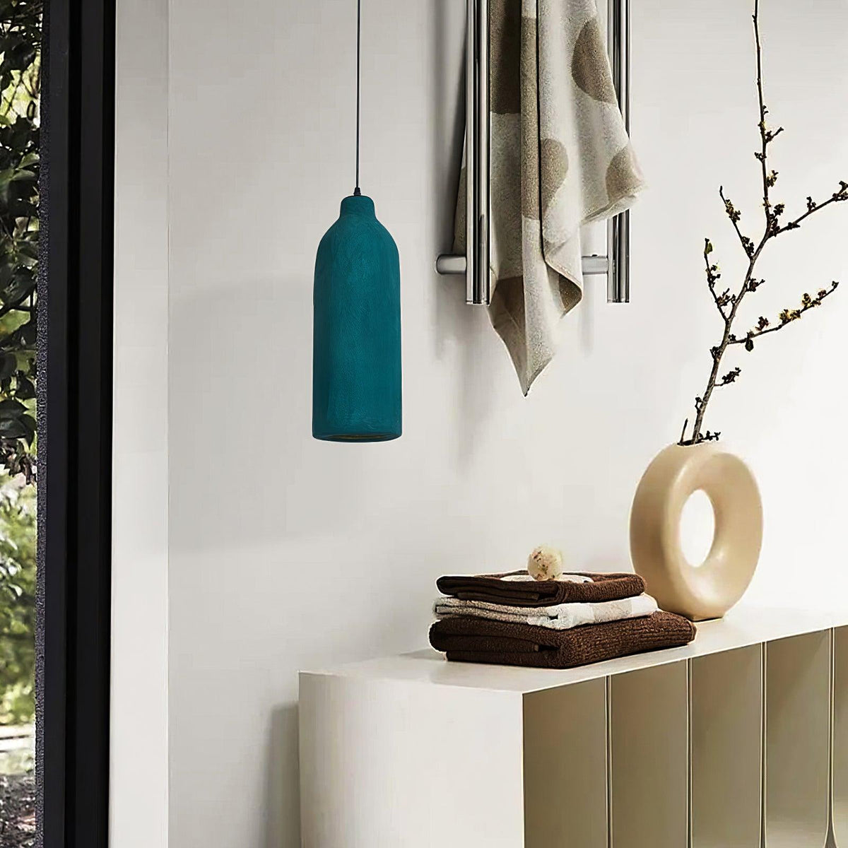 Modern Interiors Minimalist Resin Pendant Light
