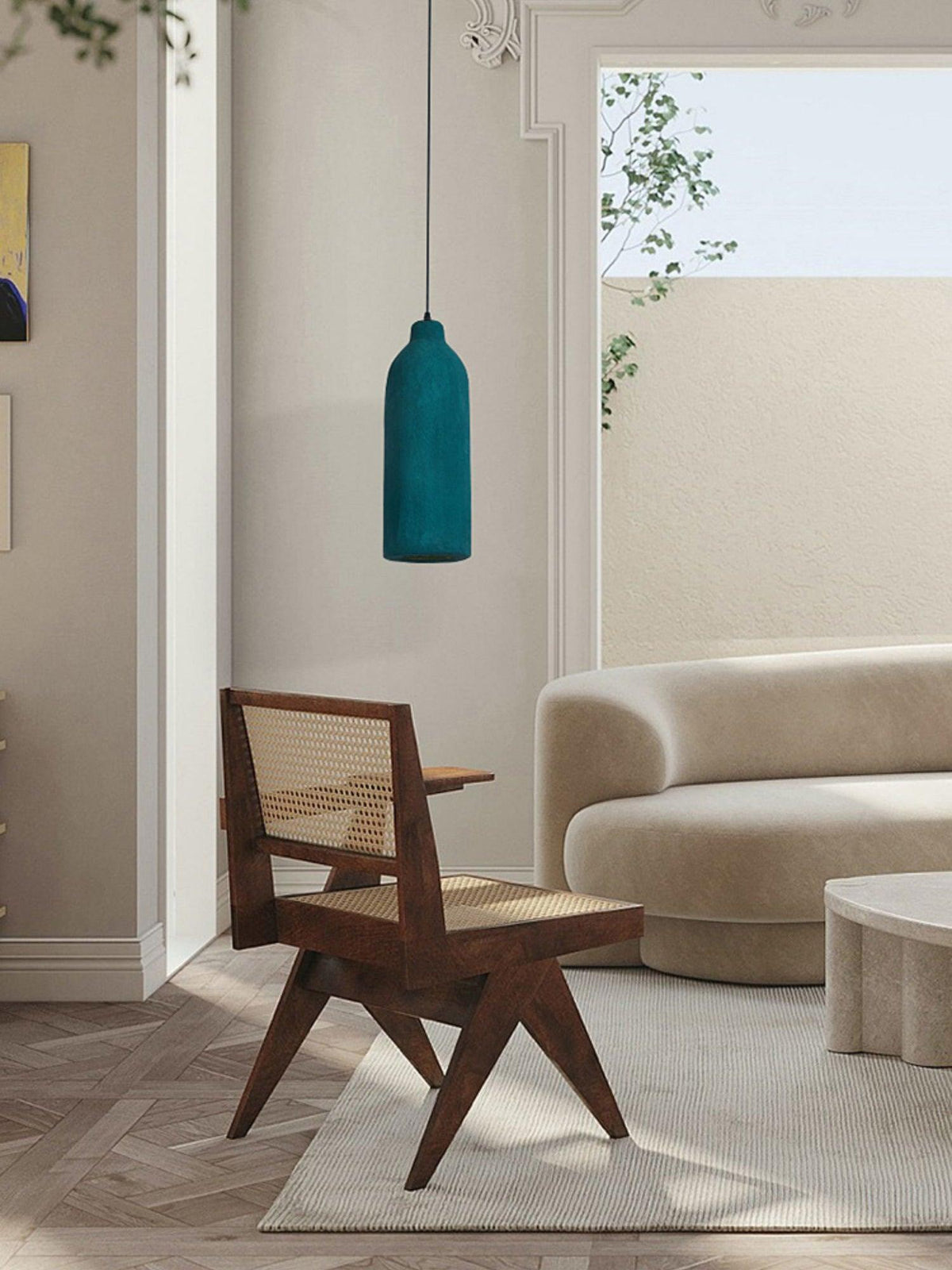 Modern Interiors Minimalist Resin Pendant Light