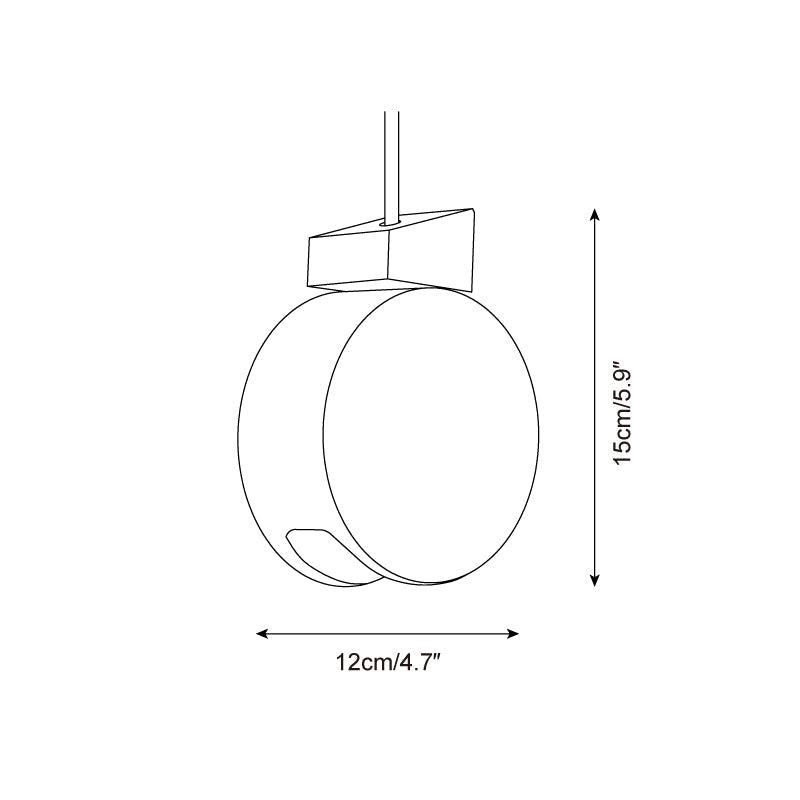 Modern Warmth Travertine Ritta Pendant Light