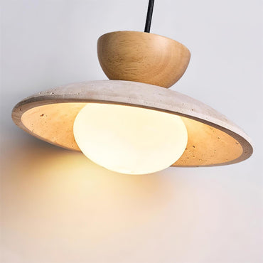 Pendant Lights With Warm Glow Natural Travertine