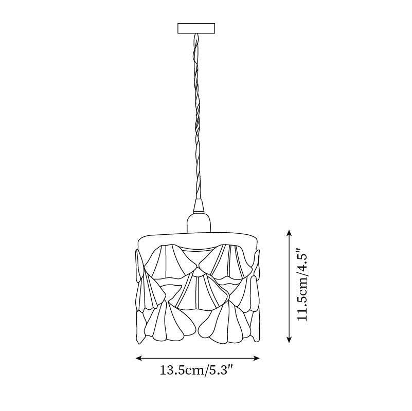 Pendant Light With Brass Accents And Glass Shade For Warm Glow