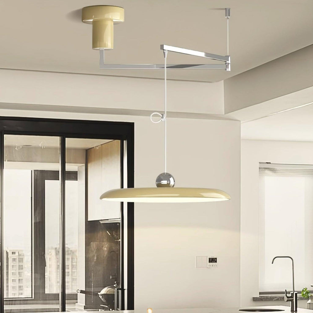Adjustable Arm Industrial Pendant Light