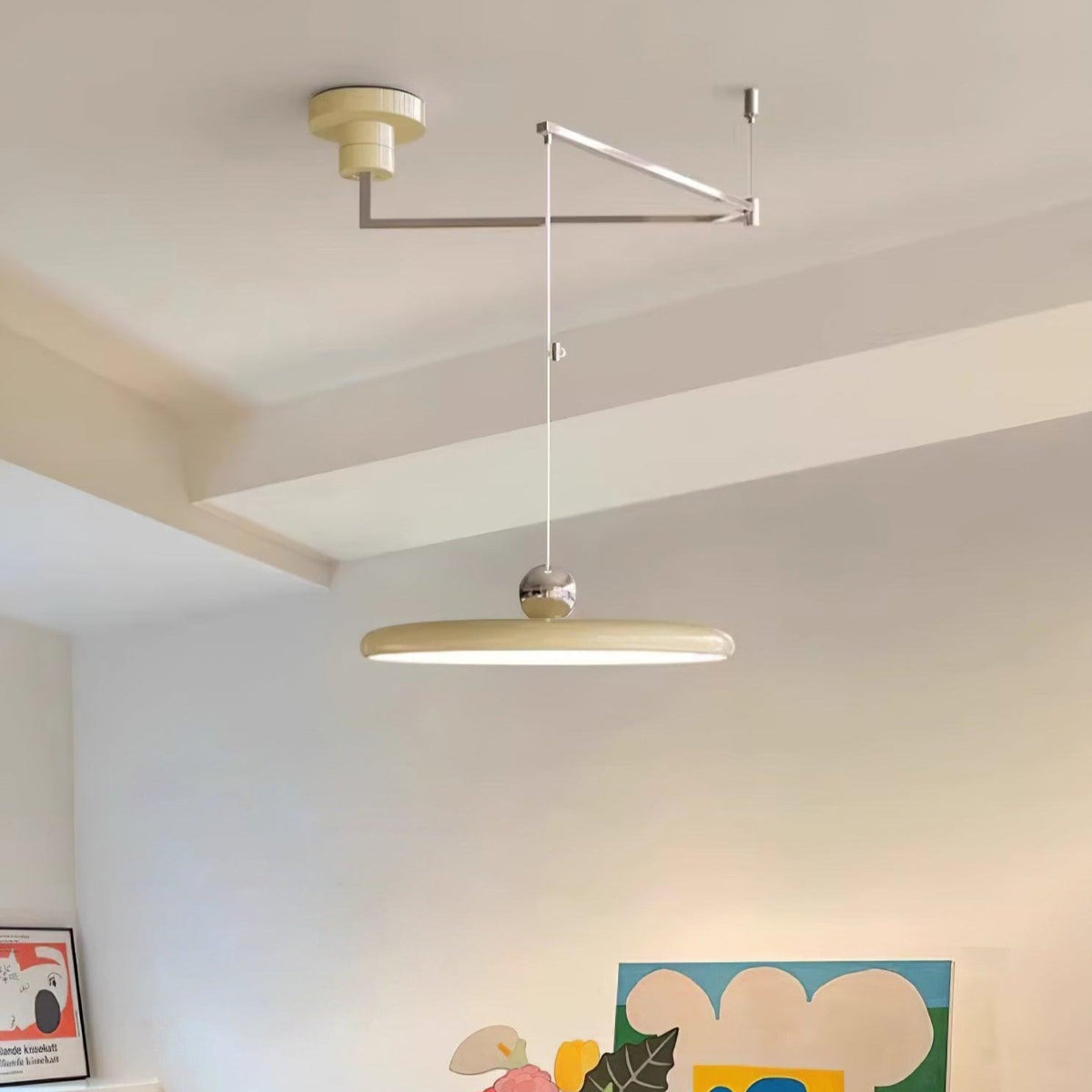 Adjustable Arm Industrial Pendant Light