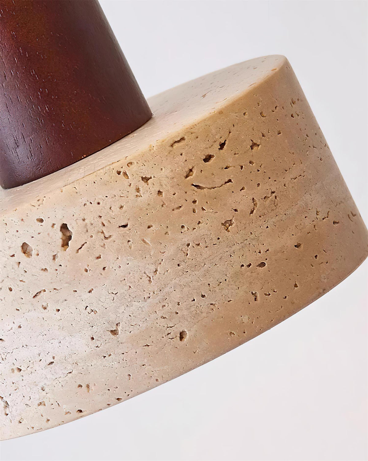 Warm Ambience Set For Pendant Lights Travertine Lunara