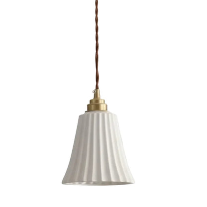 Pendant Light For Refined Ambience In Living Rooms Ceramic Trumpet