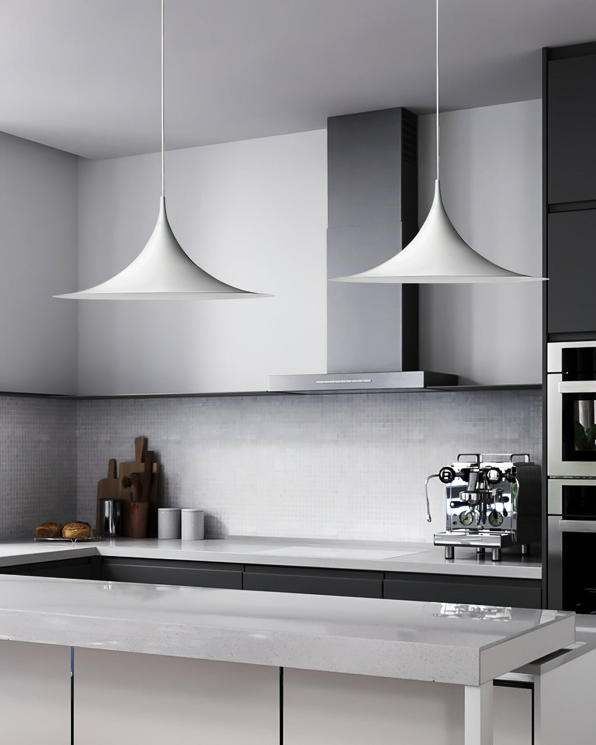Elegant Dining Lighting Pendant Lamp With Slim Neck