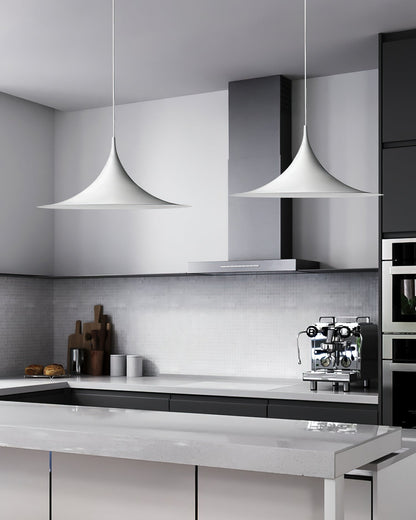 Elegant Dining Lighting Pendant Lamp With Slim Neck