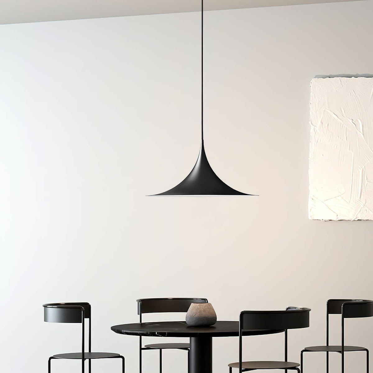 Elegant Dining Lighting Pendant Lamp With Slim Neck