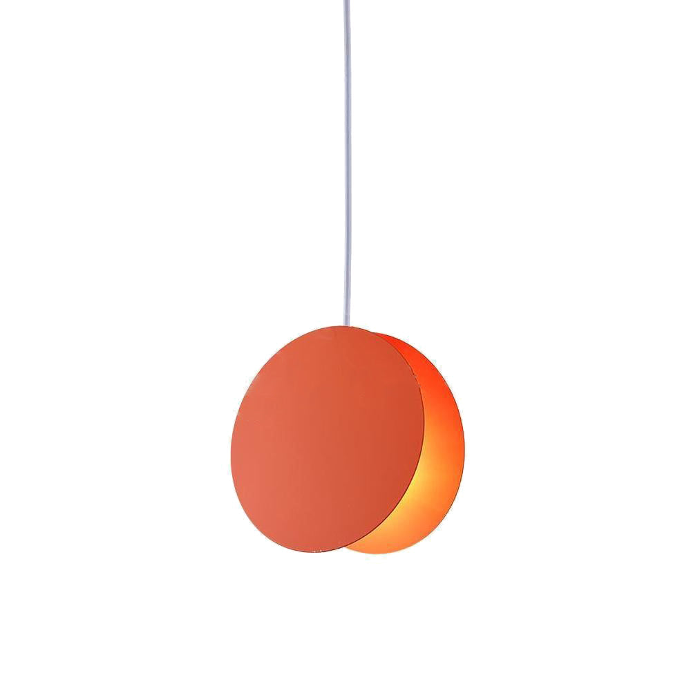 Metal Round Dimmable Pendant Light Featuring 6 Color Choices