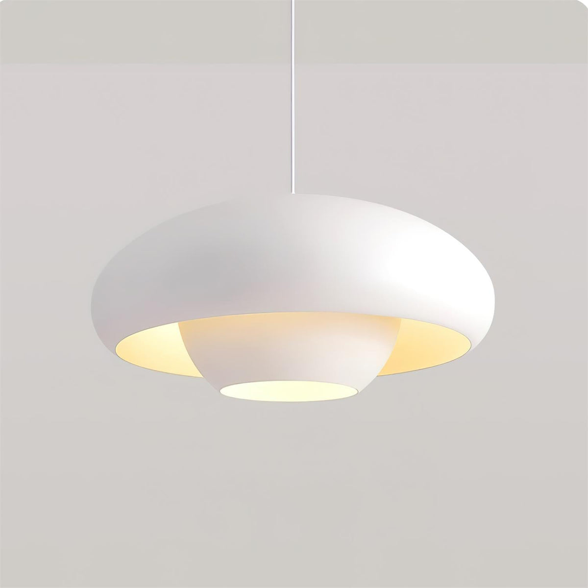 Dimmable Black Metal Pendant Light Fixture