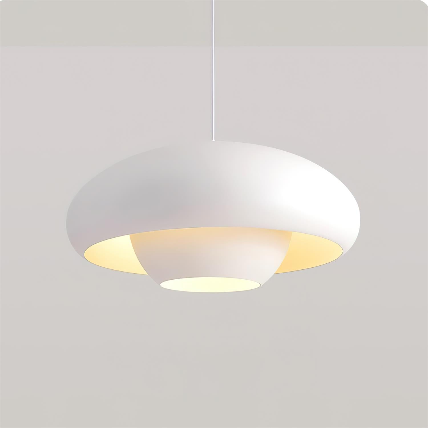 Dimmable Black Metal Pendant Light Fixture