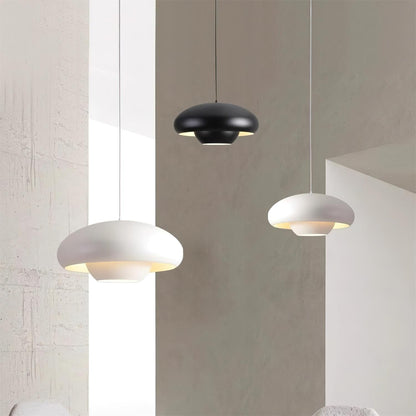 Dimmable Black Metal Pendant Light Fixture