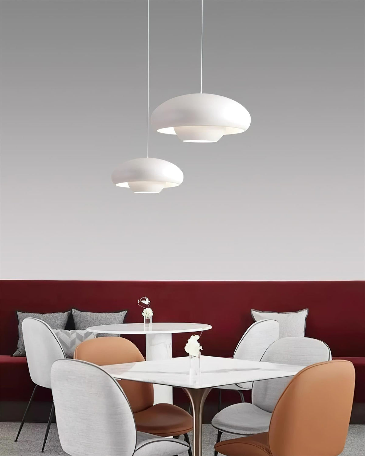 Dimmable Black Metal Pendant Light Fixture