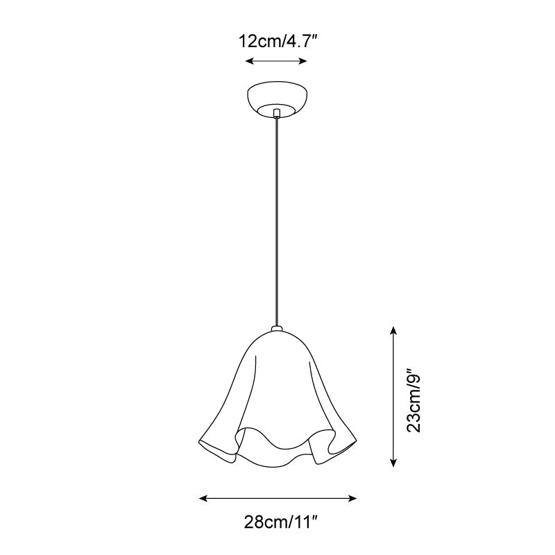 Ambient Glow Elegant Brass Glass Pendant Light