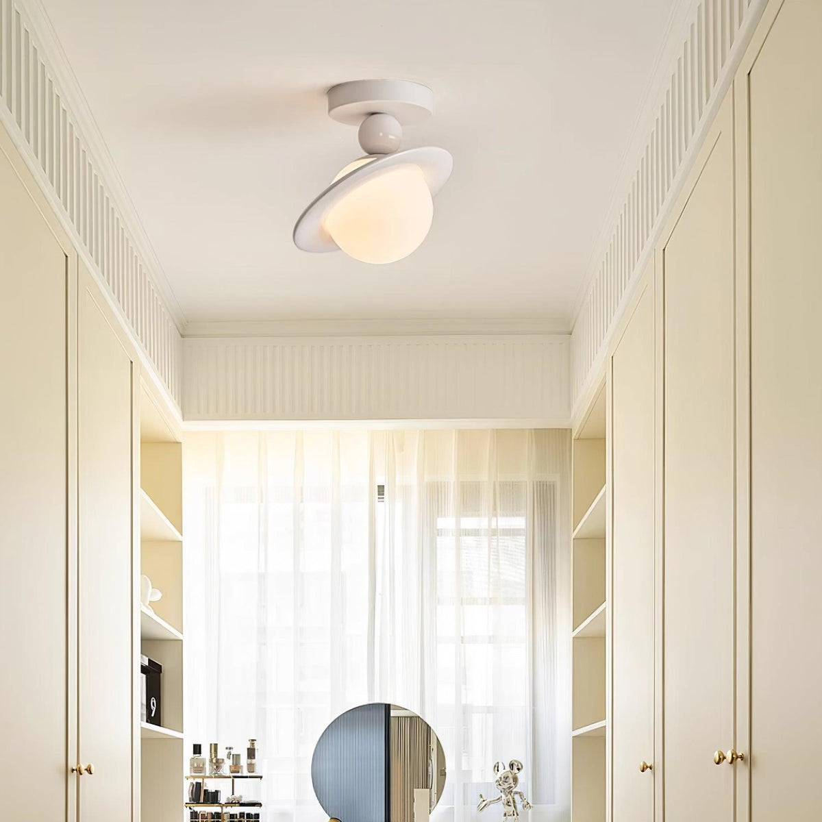 20cm Damp Rated G9 Socket Ceiling Light