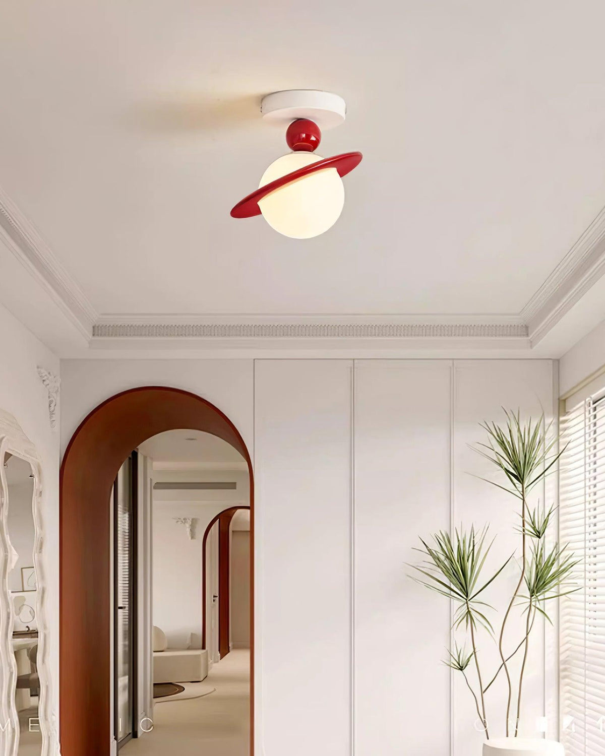 20cm Damp Rated G9 Socket Ceiling Light