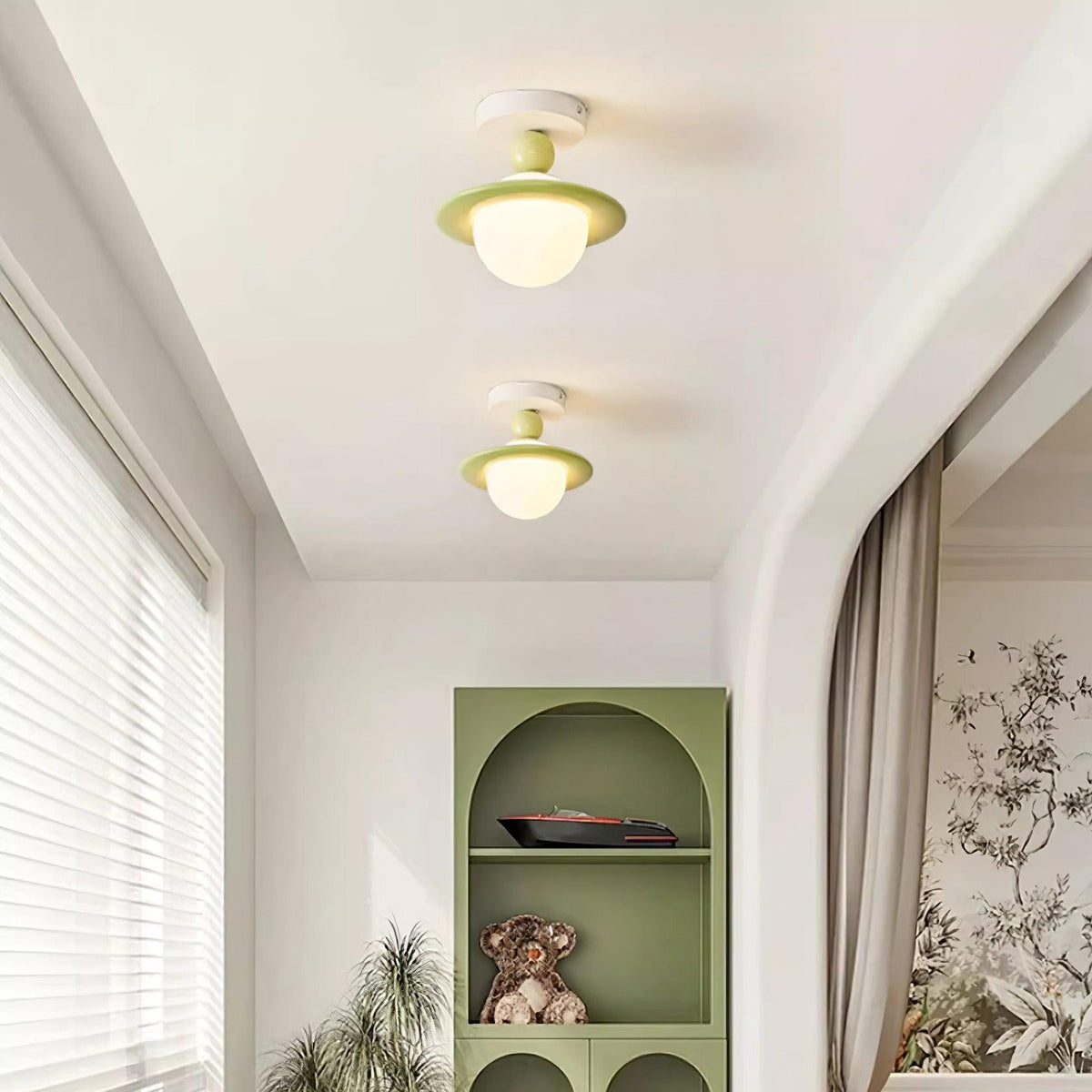 20cm Damp Rated G9 Socket Ceiling Light