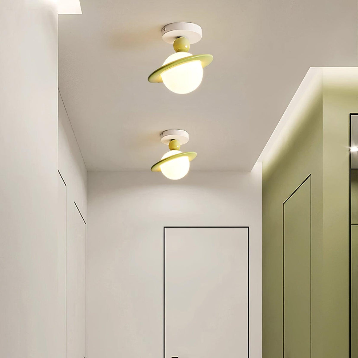 20cm Damp Rated G9 Socket Ceiling Light
