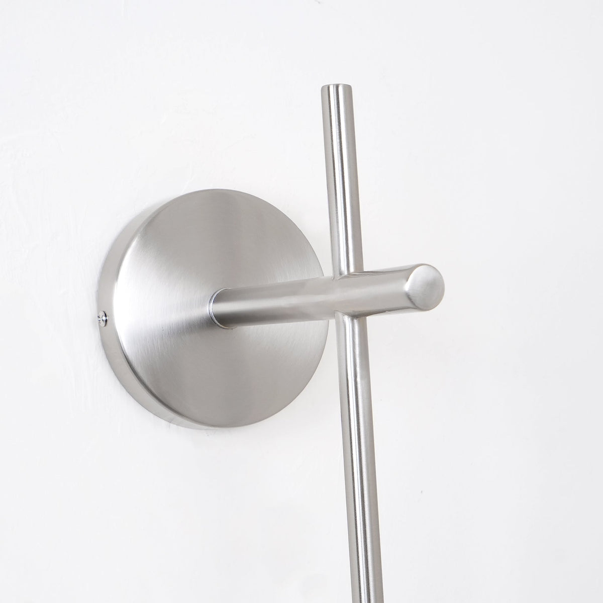 Glass Globe Elegant Vertical Wall Lamp