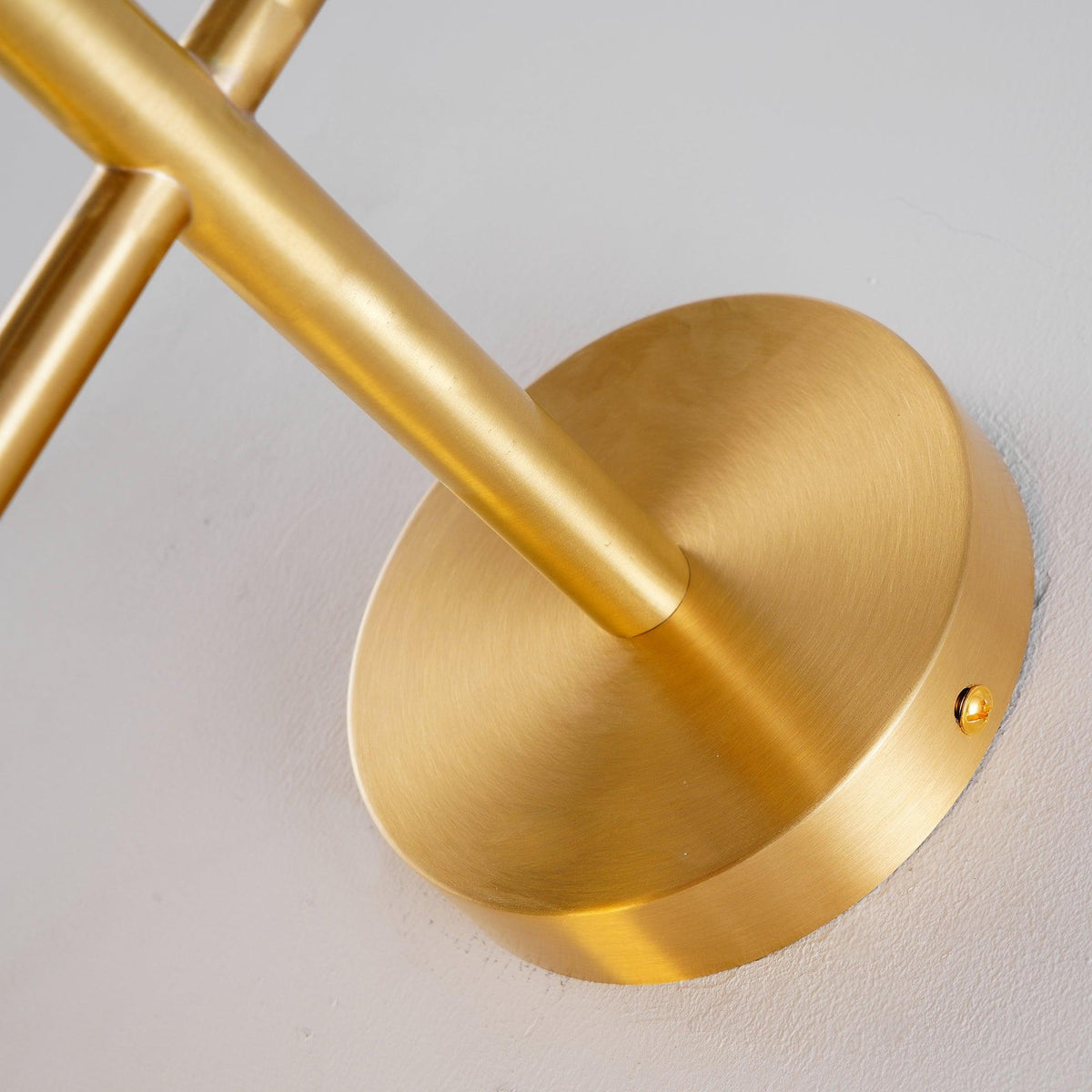 Glass Globe Elegant Vertical Wall Lamp
