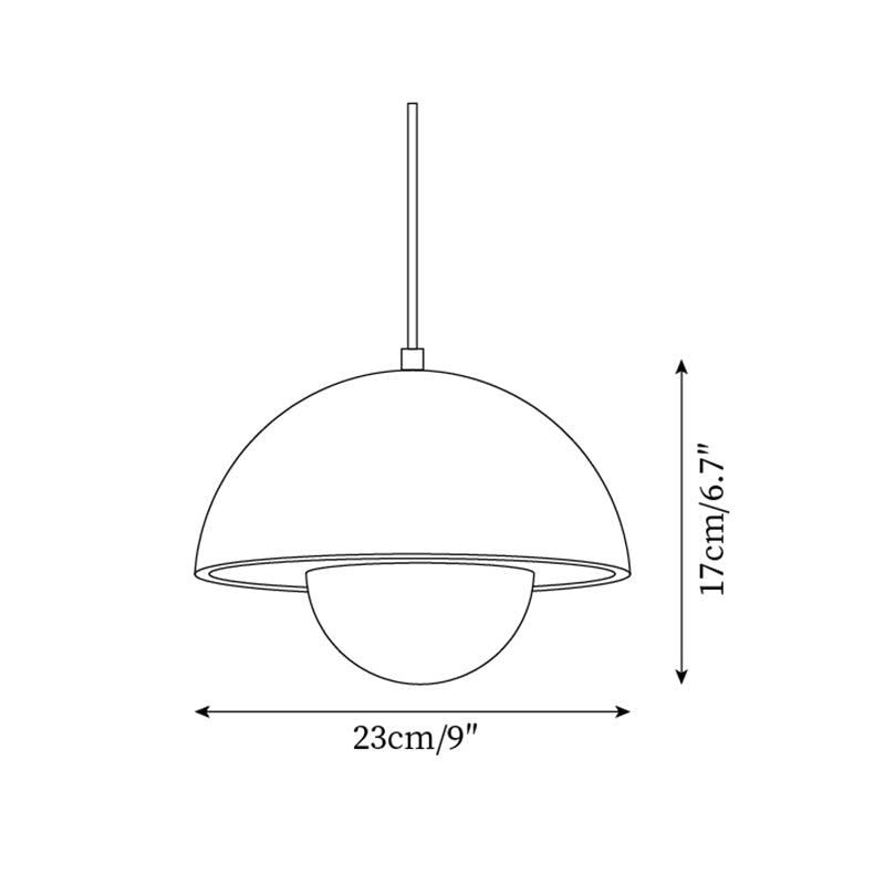 Warm Ambience Travertine Pendant Light Ritta