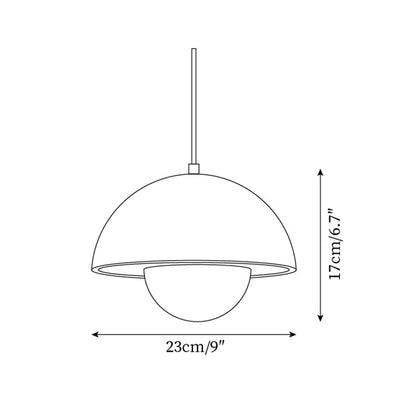 Warm Ambience Travertine Pendant Light Ritta