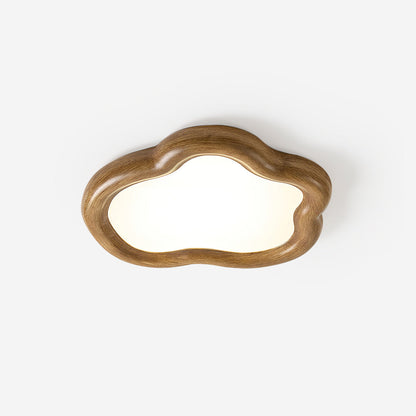 Integrated LED Warm White Resin Cloud Ceiling Light