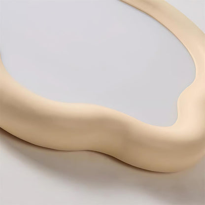 Integrated LED Warm White Resin Cloud Ceiling Light