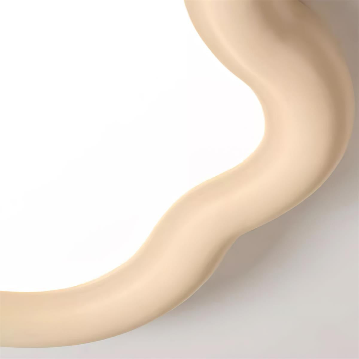 Integrated LED Warm White Resin Cloud Ceiling Light