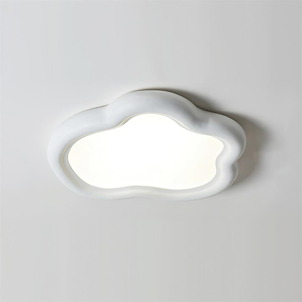 Integrated LED Warm White Resin Cloud Ceiling Light