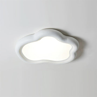 Integrated LED Warm White Resin Cloud Ceiling Light