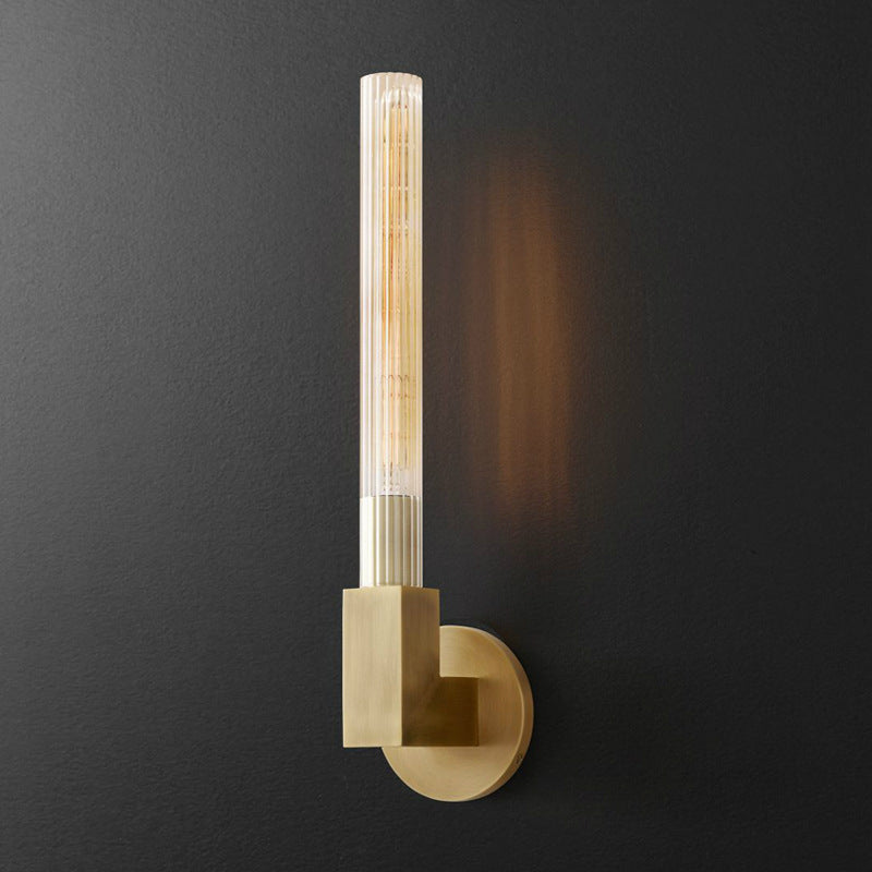 Lamp For Bedroom And Dining Mid Century Glass Brass Wall
