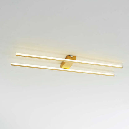 Twin LED Flush Mount Ceiling Light Nova Line