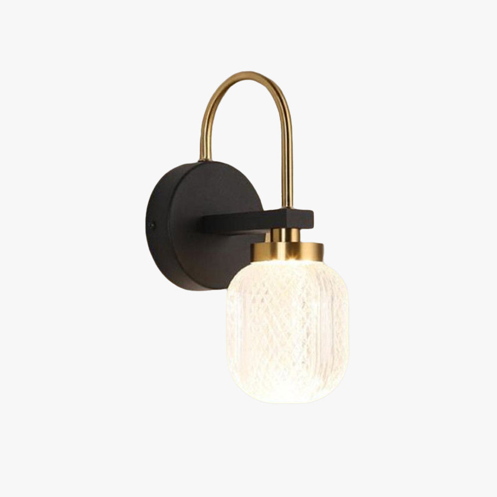 Ambient Living Room Lighting Metal Wall Lamp Two Styles